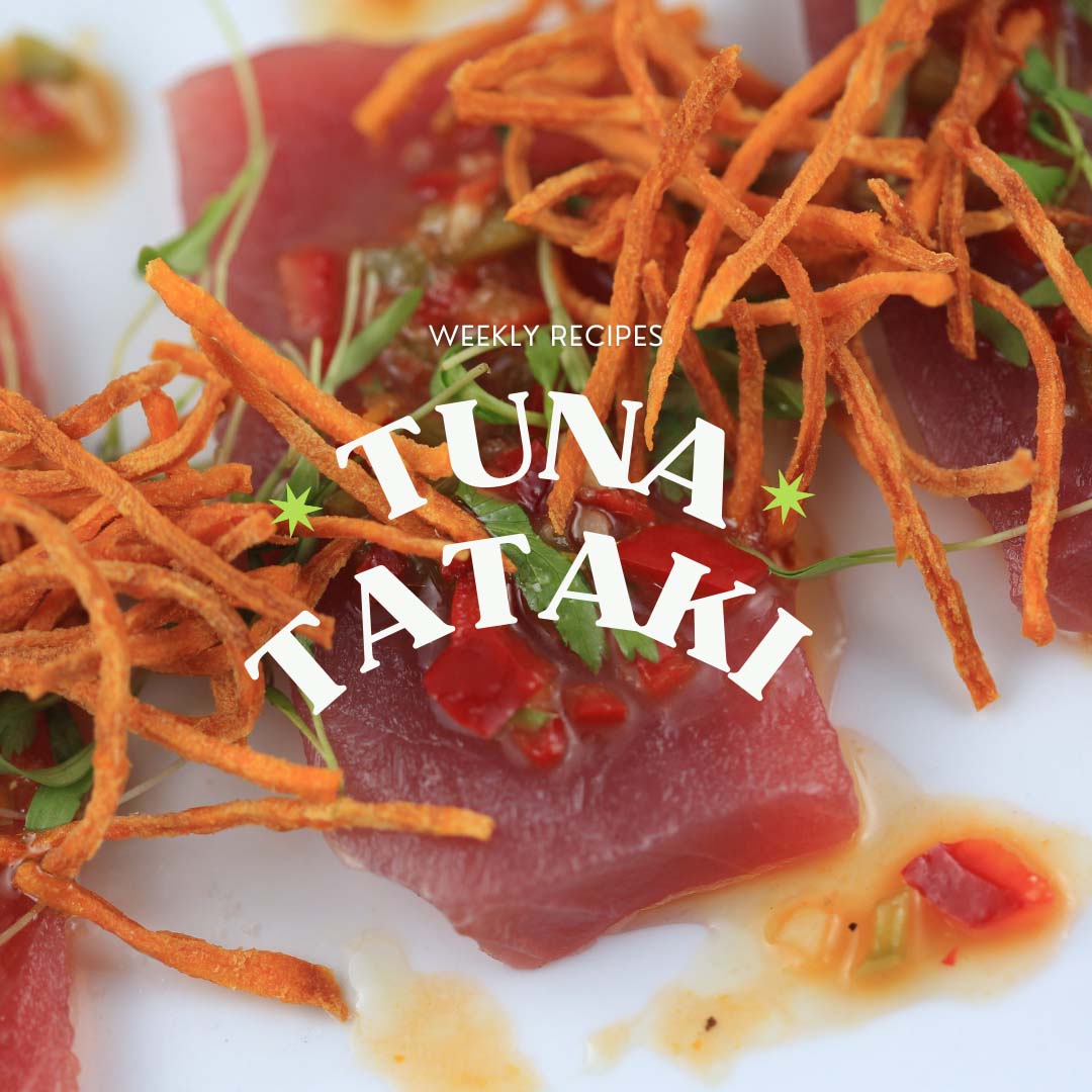 Tuna Tataki Rice Bowl