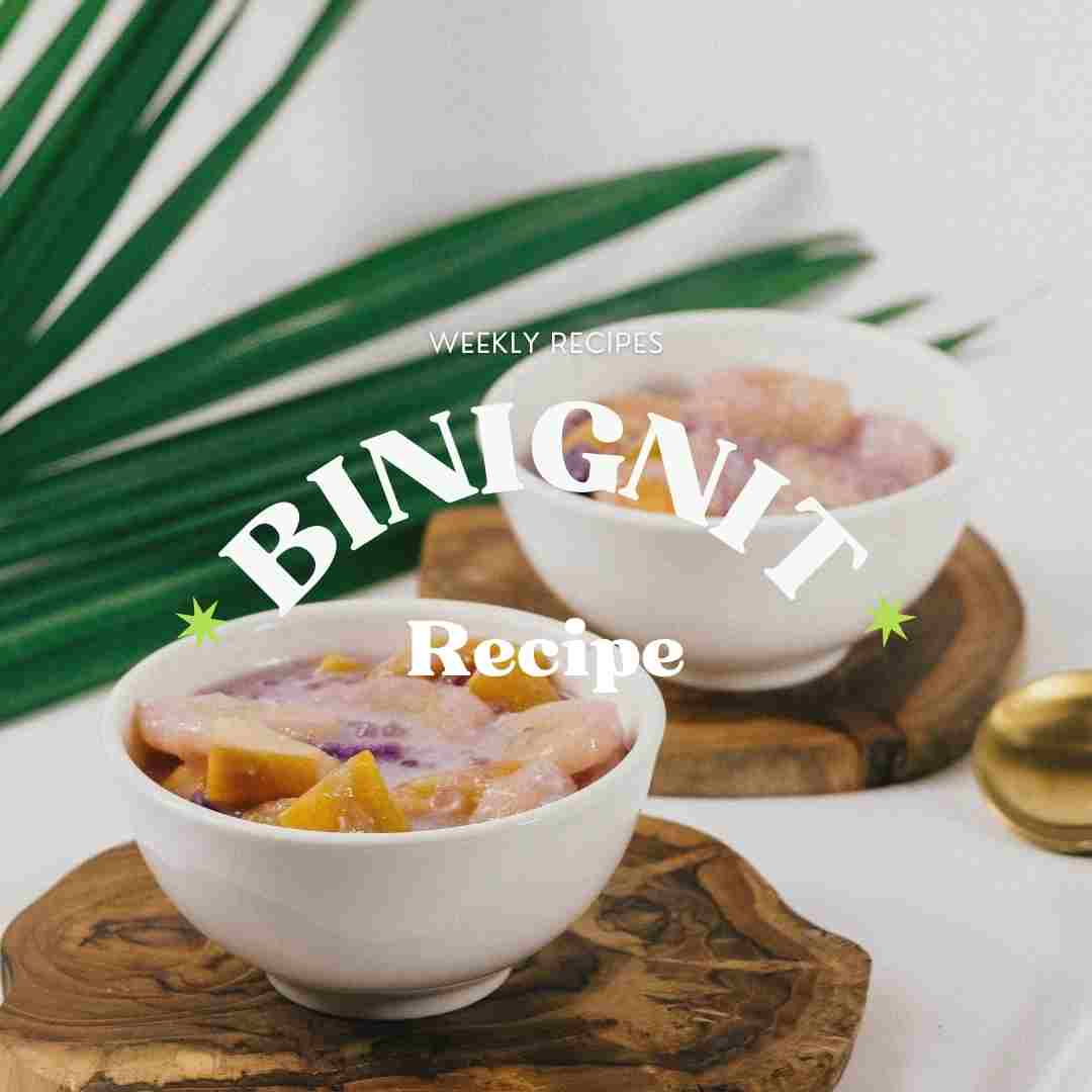 Binignit recipe