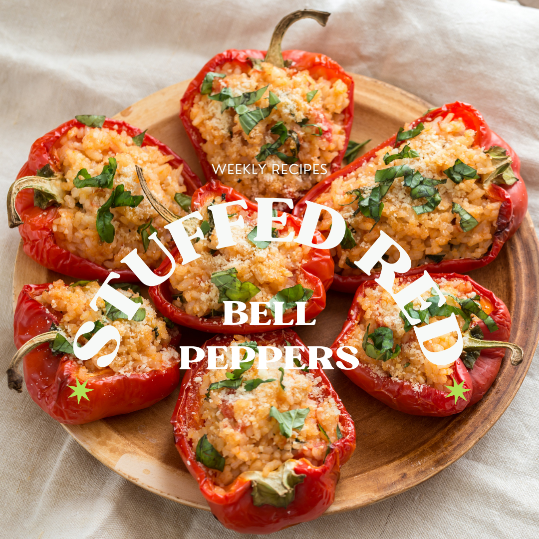 Stuffed Red Bell Peppers